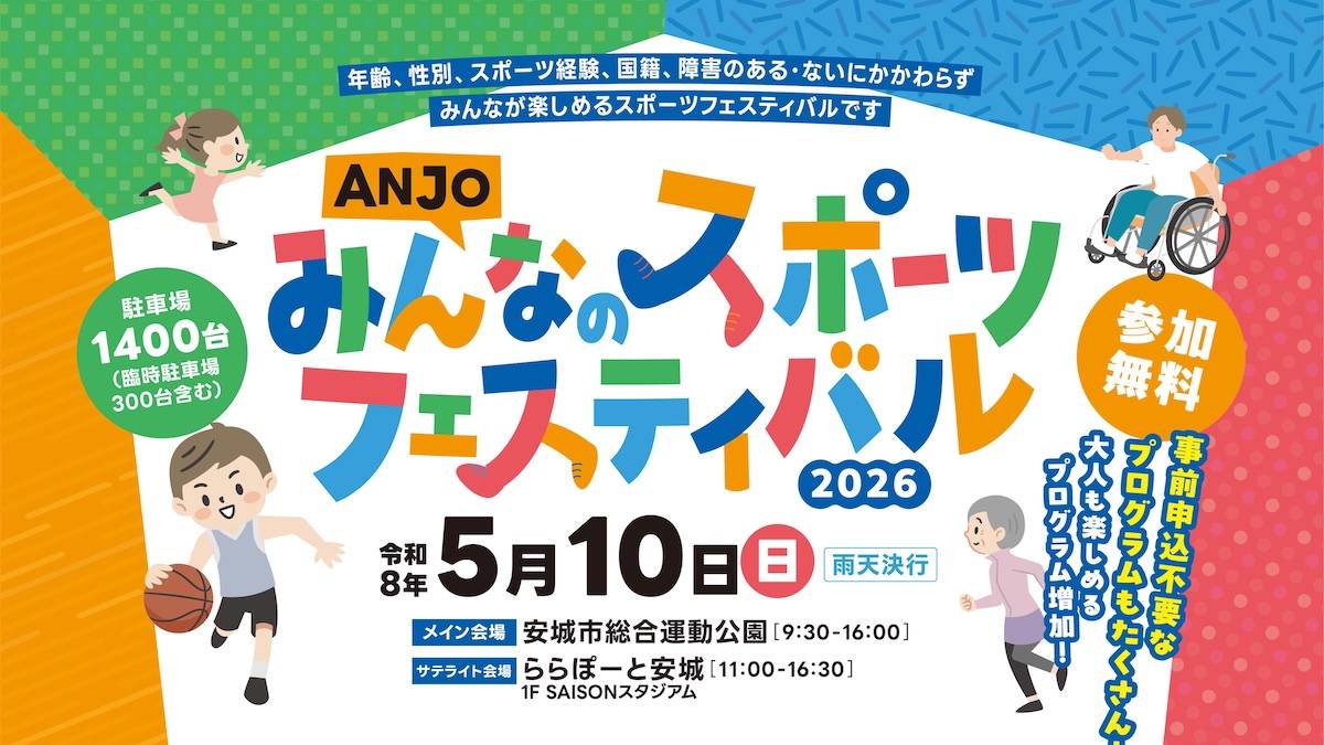 ANJOみんなのスポーツフェスティバル2026